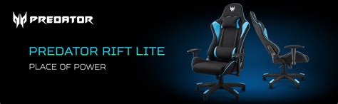 predator gaming chair|Predator Rift Lite Gaming Chair .
